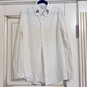 GUCCI Boys' Button Down Shirt Size: 12 GUARANTEED AUTHENTIC